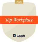 Luppa certifikat Top Workplace 2025