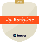 Luppa certifikat Top Workplace 2026